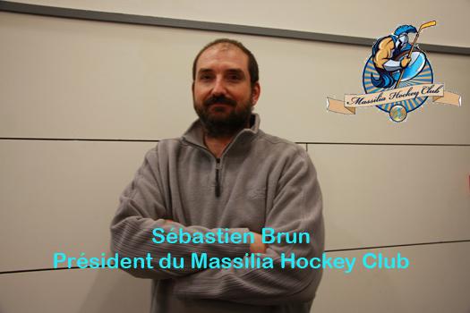 Photo hockey Division 3 - Division 3 : Marseille (Les Spartiates) - Interview de Sébastien Brun Président du MHC