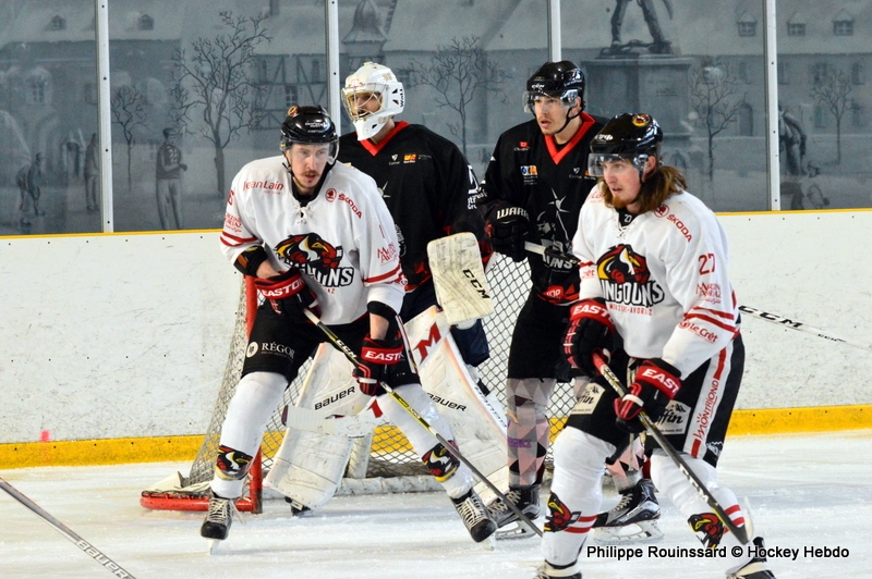 Photo hockey Division 3 - Division 3 : Play-Off carré final - J3 : Colmar vs Morzine-Avoriaz - Les Pingouins champions !