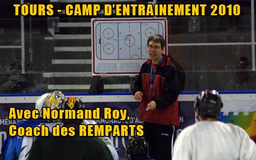Photo hockey Division 3 - Division 3 : Tours  (Les Remparts) - Tours, camp d\