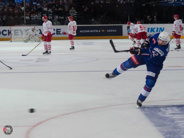 Photo hockey Equipes de France -  : France (FRA) vs Danemark (DEN) - La France dominée
