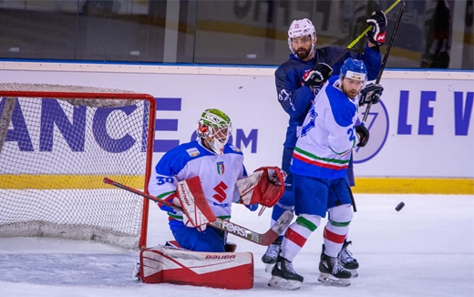 Photo hockey Equipes de France -  : France (FRA) vs Italie (ITA) - Victoire logique à la revanche !
