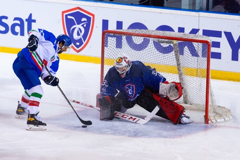 Photo hockey Equipes de France -  : France (FRA) vs Italie (ITA) - Victoire logique à la revanche !