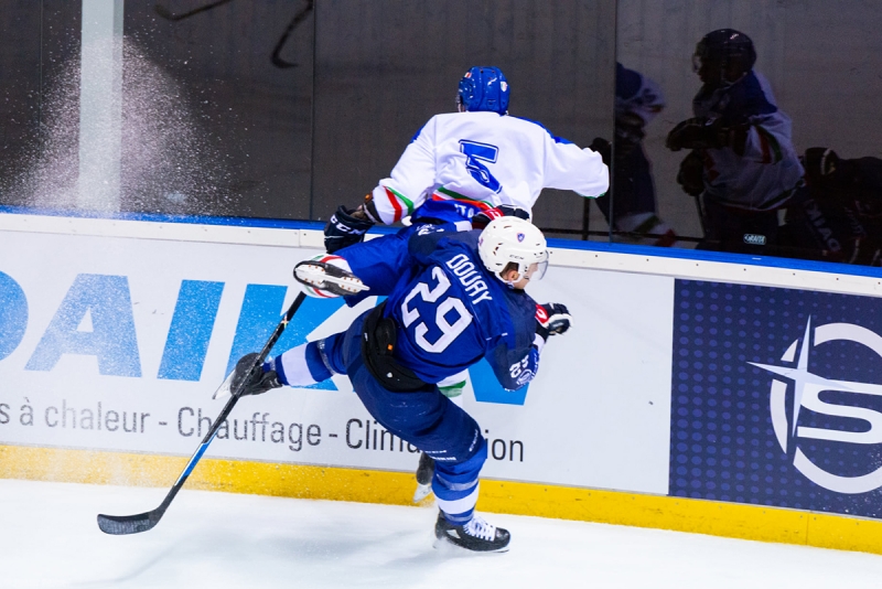 Photo hockey Equipes de France -  : France (FRA) vs Italie (ITA) - Victoire logique à la revanche !