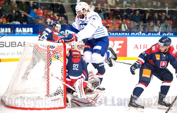 Photo hockey Equipes de France -  : France (FRA) vs Slovaquie (SVK) - La France s