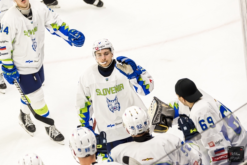 Photo hockey Equipes de France -  : France (FRA) vs Slovenie (SLO) - Prépa mondial : La belle revanche de la Slovénie sur la France