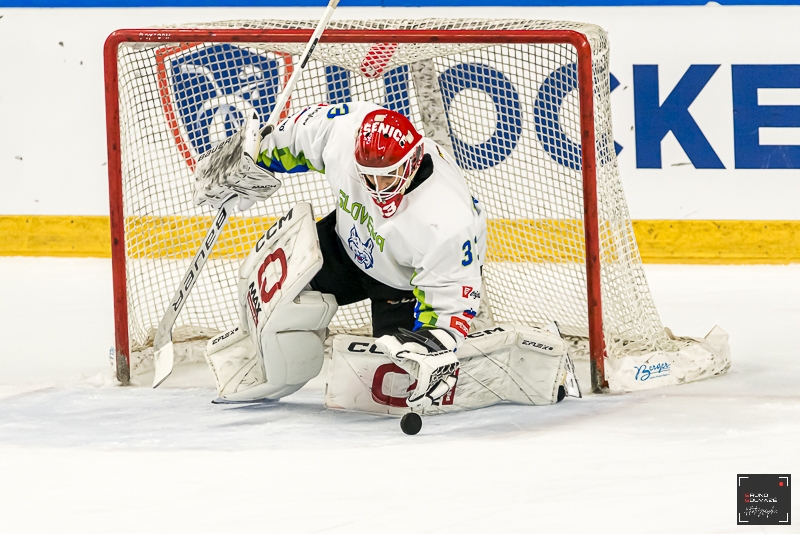 Photo hockey Equipes de France -  : France (FRA) vs Slovenie (SLO) - Prépa Mondial : La France l’emporte en overtime vs la Slovénie