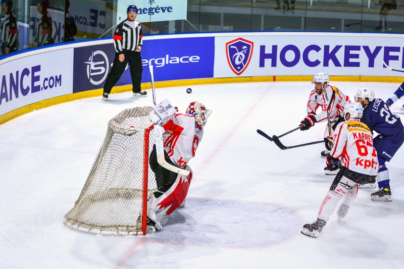 Photo hockey Equipes de France -  : France (FRA) vs Suisse (SUI) - La Suisse emporte la première !