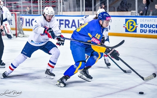 Photo hockey Equipes de France -  : France (FRA) vs Ukraine (UKR) -  3 Nations - La France s