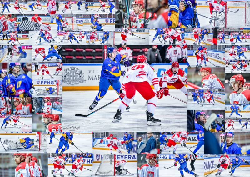Photo hockey Equipes de France -  : Pologne (POL) vs Ukraine (UKR) - 3 Nations - La Pologne s