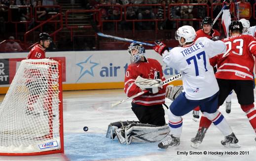 Photo hockey Equipes de France - Equipes de France - France – Canada : pari réussi !