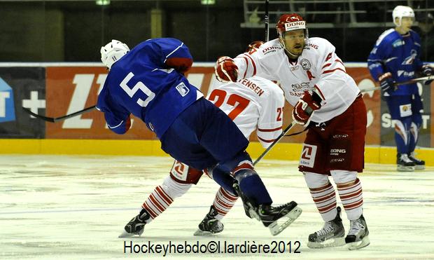 Photo hockey Equipes de France - Equipes de France - France-Danemark : courte désillusion 