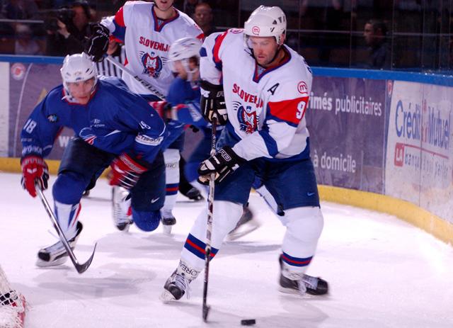 Photo hockey Equipes de France - Equipes de France - France-Slovénie: ce fut dur!