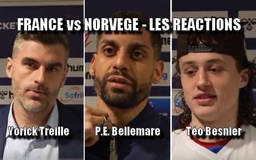 Photo hockey Equipes de France - Equipes de France - FRANCE vs NORVEGE - LES REACTIONS ! - VIDEO
