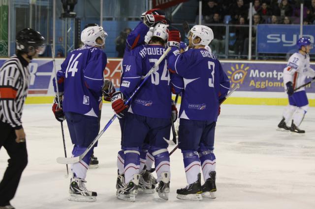 Photo hockey Equipes de France - Equipes de France - La France confirme face à l