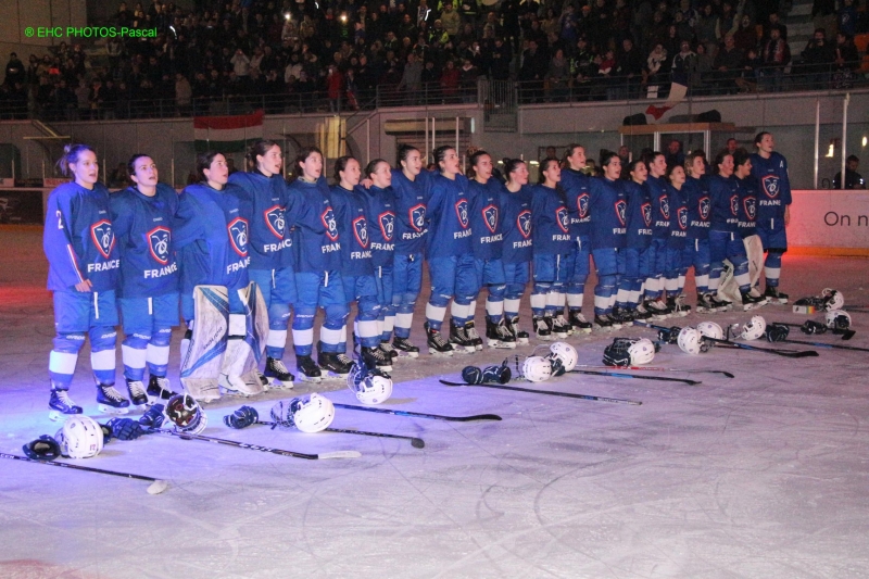 Photo hockey Equipes de France - Equipes de France - Les Bleues ont enchanté Poissompré !