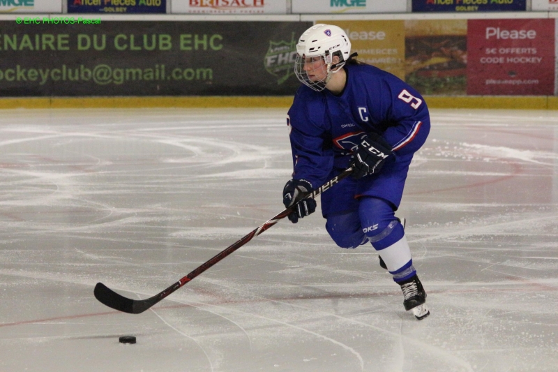 Photo hockey Equipes de France - Equipes de France - Les Bleues ont enchanté Poissompré !