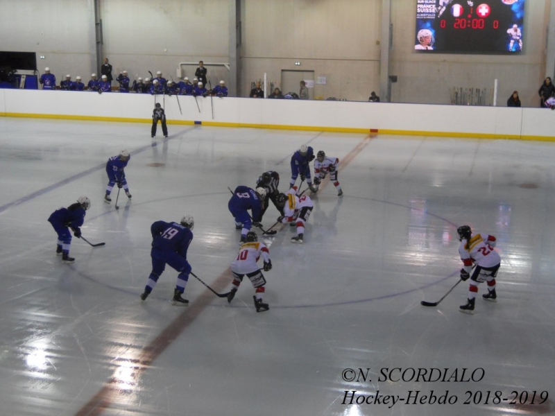 Photo hockey Equipes de France - Equipes de France - STHOPP SCHWIIZ !