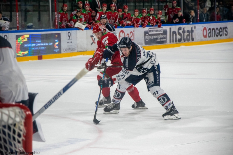 Photo hockey Europe : Continental Cup - CHL -  : Cardiff Devils vs Angers  - Angers s’impose face aux Devils de Cardiff