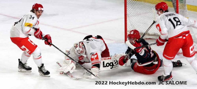 Photo hockey Europe : Continental Cup - CHL -  : Grenoble  vs Mountfield - CHL: Les 2e tiers fatals à Grenoble