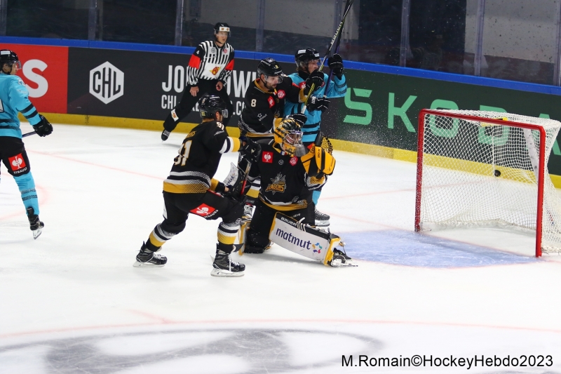 Photo hockey Europe : Continental Cup - CHL -  : Rouen vs Lahti  - CHL : La marche était trop haute pour les Dragons