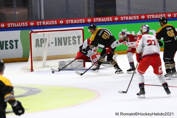Photo hockey Europe : Continental Cup - CHL -  : Rouen vs Salzbourg - CHL : Des dragons irrésistibles.