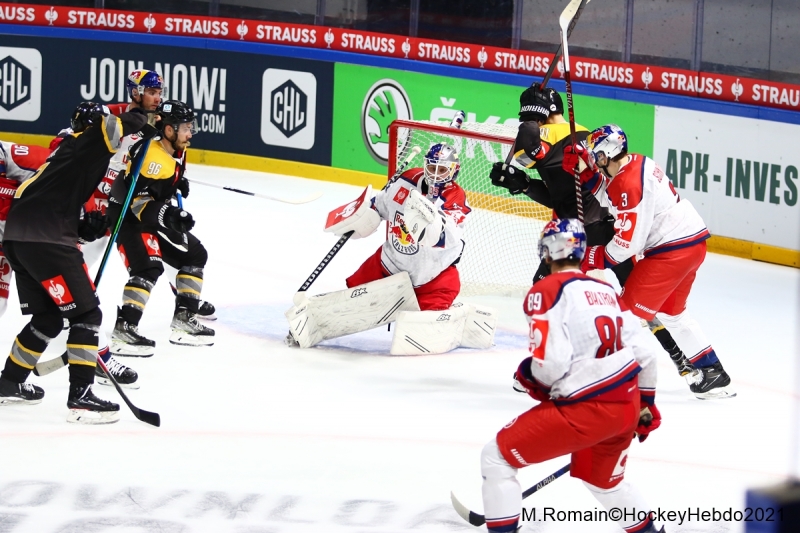 Photo hockey Europe : Continental Cup - CHL -  : Rouen vs Salzbourg - CHL : Des dragons irrésistibles.