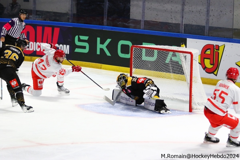 Photo hockey Europe : Continental Cup - CHL -  : Rouen vs Trinec - CHL : Les Dragons calent dans le troisième tiers.