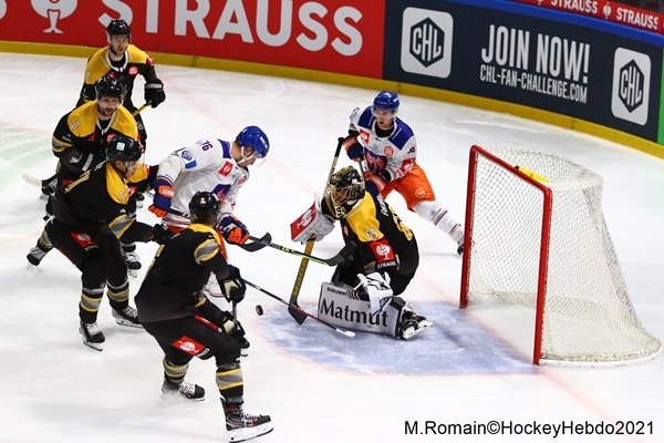Photo hockey Europe : Continental Cup - CHL - Europe : Continental Cup - CHL : Rouen (Les Dragons) - CHL : Rouen, La fin d’un rêve.