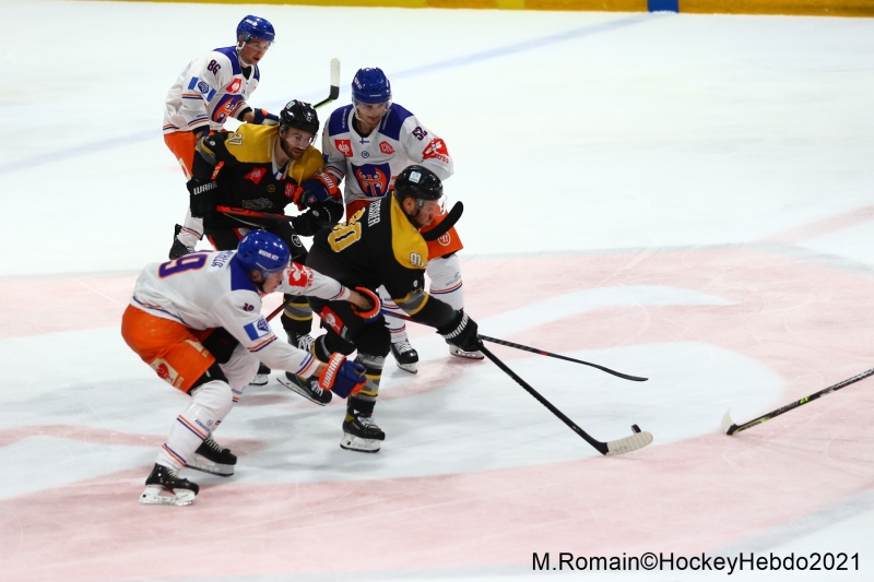 Photo hockey Europe : Continental Cup - CHL - Europe : Continental Cup - CHL : Rouen (Les Dragons) - CHL : Rouen, La fin d’un rêve.