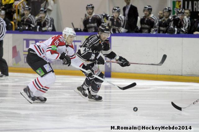 Photo hockey Europe : Continental Cup - CHL - Europe : Continental Cup - CHL : Rouen (Les Dragons) - Conti Cup : Les Dragons ont du cœur.