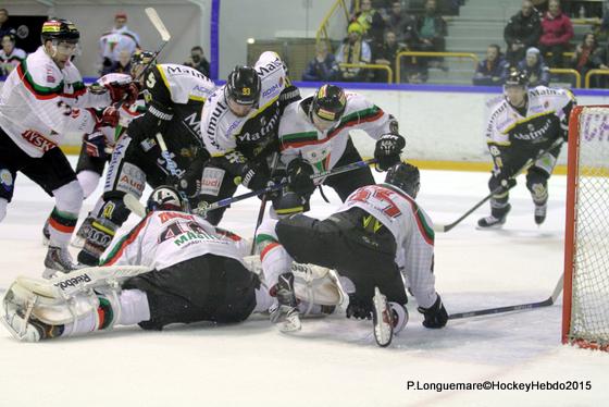 Photo hockey Europe : Continental Cup - CHL - Europe : Continental Cup - CHL : Rouen (Les Dragons) - Continental Cup J1 Match 2 : Rouen démarre bien
