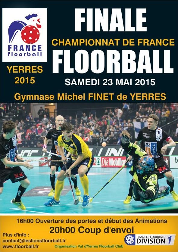 Photo hockey Floorball  - Floorball  - Communiqué: Live Audio Finale Division Première Floorball