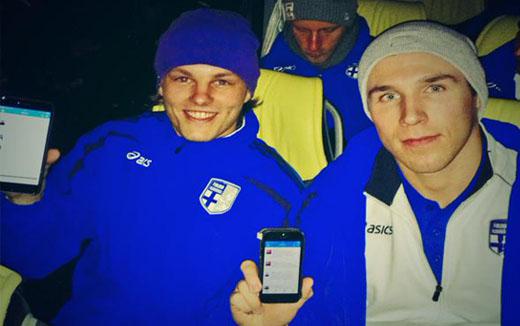 Photo hockey Floorball  - Floorball  - L’équipe de Finlande a faim