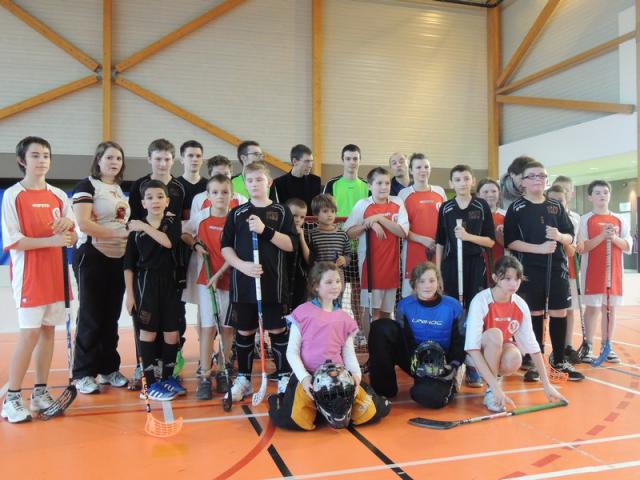Photo hockey Floorball  - Floorball  - Match Jeunes Amiens vs Tourcoing : ça cogne fort !