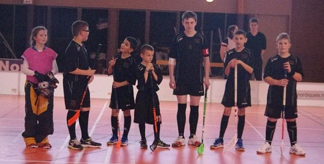 Photo hockey Floorball  - Floorball  - Match Jeunes Amiens vs Tourcoing : ça cogne fort !
