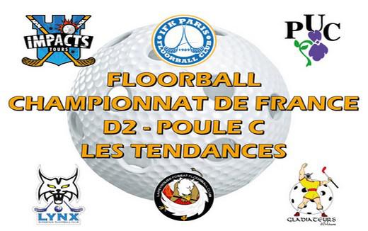 Photo hockey Floorball  - Floorball  - Prise de la température : 3ème week-end de D2, Poule C