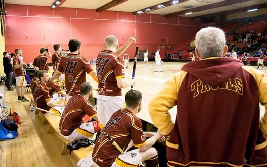Photo hockey Floorball  - Floorball  - Prise de la température : Trolls d