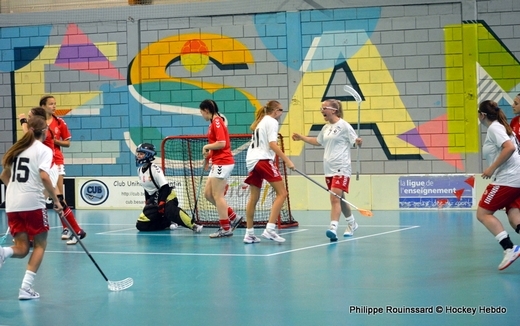 Photo hockey Floorball ARCHIVES - Floorball ARCHIVES - U19 WFCQ : Les Danoises impressionnent