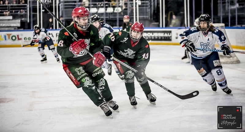 Photo hockey Féminin U17 / U20 Elite - : Cergy-Pontoise / Féminin vs Tours / Féminine - Féminin Elite - Les Jokers renversent les Remparts Photo hockey Féminin U17 / U20 Elite - : Cergy-Pontoise / Féminin vs Tours / Féminine - Féminin Elite - Les Jokers renversent les Remparts