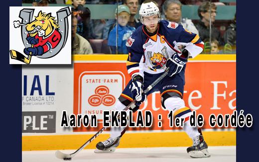 Photo hockey Hockey dans le Monde - Hockey dans le Monde - Aaron Ekblad  : Premier de cordée  ?