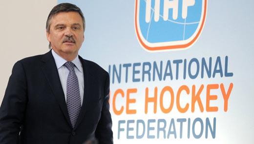 Photo hockey Hockey dans le Monde - Hockey dans le Monde - Fasel : Bilan bien médiocre!