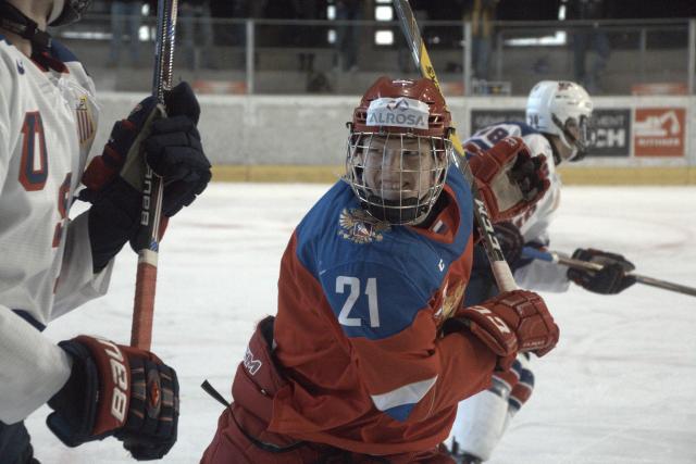 Photo hockey Hockey dans le Monde - Hockey dans le Monde - ICHT: Résumé et photos de Russie U17 - USA U17