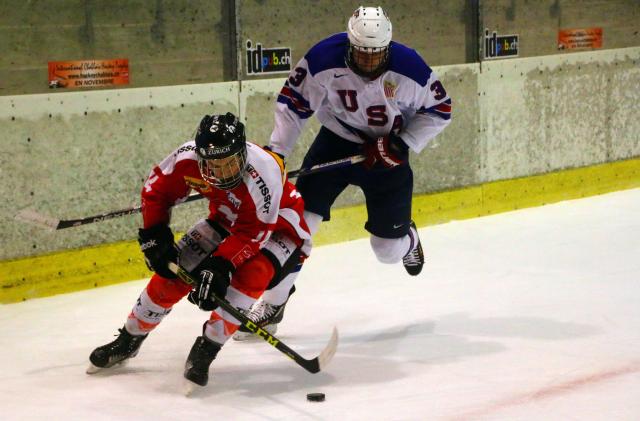 Photo hockey Hockey dans le Monde - Hockey dans le Monde - ICHT: Résumé et photos de USA U17 - Suisse U17