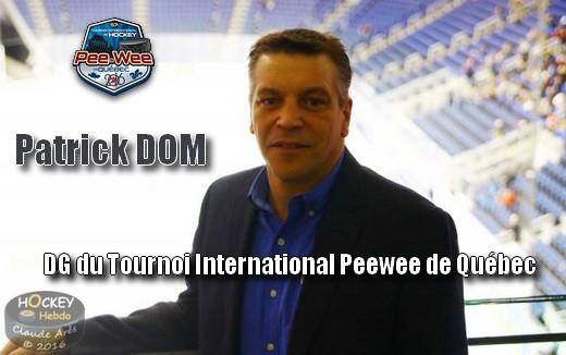 Photo hockey Hockey dans le Monde - Hockey dans le Monde - Rencontre avec Patrick DOM - DG du Tournoi International Peewee de Québec