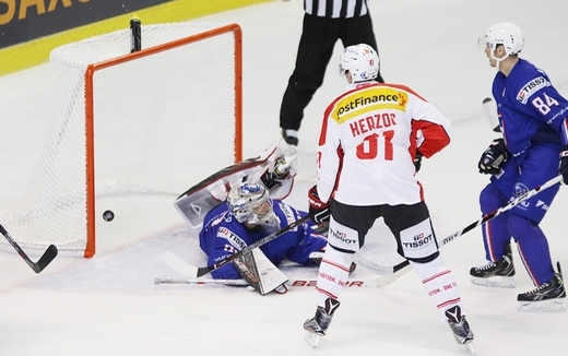 Photo hockey Hockey en Europe -  : France (FRA) vs Suisse (SUI) - Une défaite constructive pour les Bleus