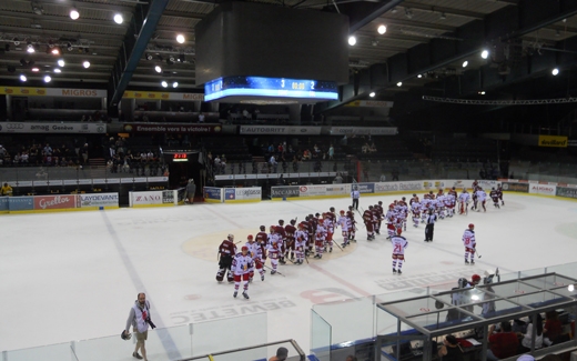 Photo hockey Hockey en Europe -  : Genève vs Grenoble  - Genève un cran au dessus