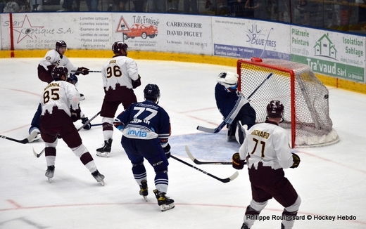 Photo hockey Hockey en Europe -  : Genève vs Vítkovice  - Hockeyades : Genève assure son statut