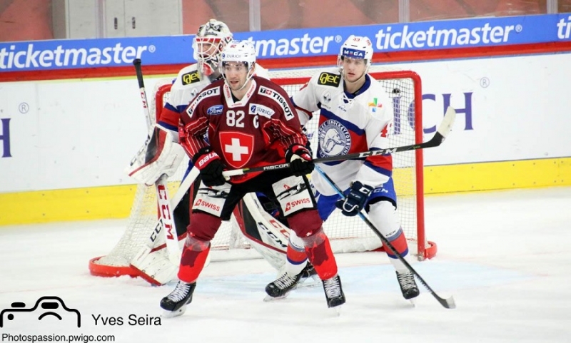 Photo hockey Hockey en Europe -  : Suisse (SUI) vs Norvège (NOR) - La Suisse se conforte