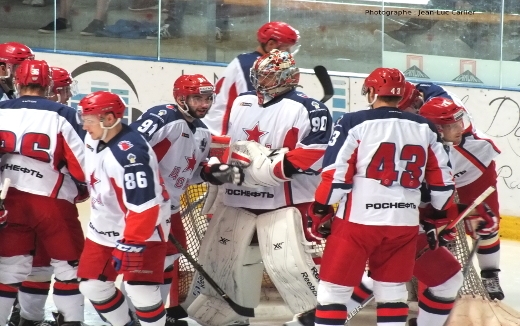 Photo hockey Hockey en Europe - Hockey en Europe - Et de trois pour l