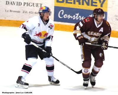 Photo hockey Hockey en Europe - Hockey en Europe - Hockeyades -  Munich domine Genève au terme d